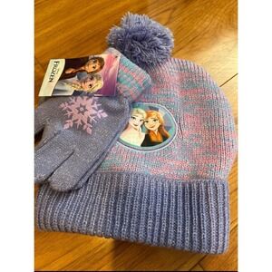 Disney frozen Hat And Glove Set